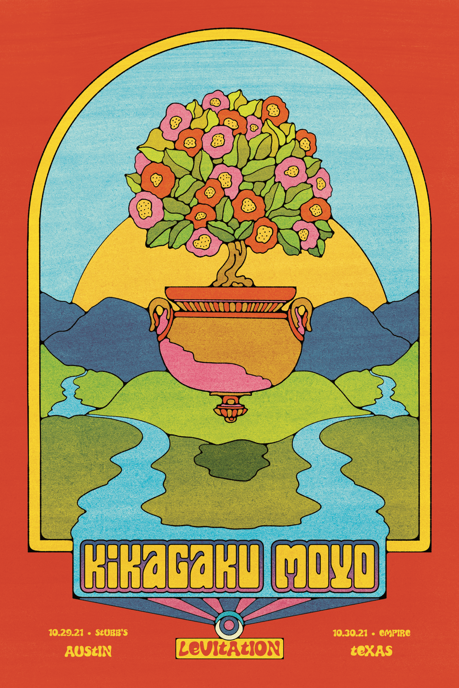 Show Poster - Kikagaku Moyo — Kate Dehler